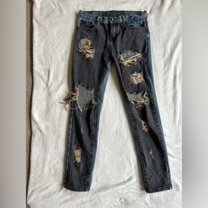 Two toned one teaspoon jeans